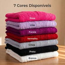 Basic Women's Cardigan Jacket, Elegant, Evangelical Fashion - 紫紅色 - 查看 6