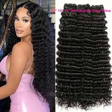 Uveous Burmese Curly Crochet Hair For Women 60g Pre-Separated Feather Crochet Human Hair Invisible Knotless Human Crochet Hair Reusable Lightweight Hair Extensions Natural Black 18Inch - Natural Black - 查看 7