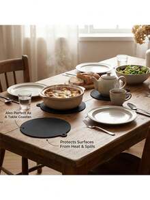 5pcs/Set Induction Cooktop Protective Mats, Heat-Resistant Silicone Stove Covers, Wear-Resistant Non-Slip Countertop Pads, Suitable For Kitchen Cooking And Baking - Multicolor - View 7