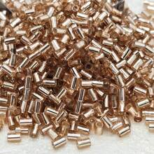 200pcs, 5g/Pack, 3.8mm Common Color Glass Seed Beads Tube, Machine Embroidery Tube, Suitable For Handmade DIY Bracelets, Necklaces, Anklets, Making Hair Accessories, Hanging Ornaments, Handicrafts, Suitable For DIY Charm Bracelet Pendants, Jewelry And Accessory Making - 3.8mm Regular Color Antique Tube, 10 Colors - View 23