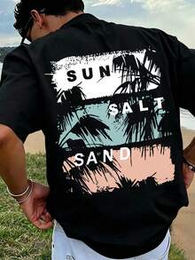 Camisetas de hombre - Negro-1 - Ver 2