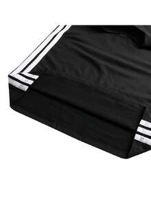 Adidas Women's Classic 3-Stripes Pure Sports Short Sleeve T-Shirt & Tank Top W 3S SJ T JD0846 - Black/white - View 8