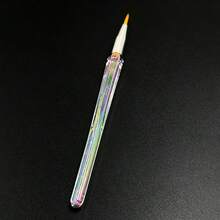 奢華幻彩美甲工具 15mm 極細勾線刷 用於法式指尖勾勒 - 彩色 - 查看 6