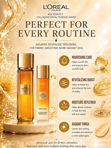 L’Oreal Paris L'Oreal 蜂蜜膠原蛋白精華水 & 乳液套組，65ml+50ml /130ml+110ml，輕盈質地深層補水保濕，減少皺紋，緊緻亮白，適合所有膚質 - LOTION & ESSENCE WATER SET - 查看 10
