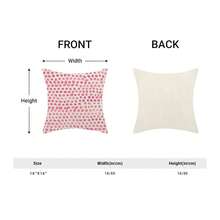 Preppy Pillow Covers 16x16 Inch Set Of 2 Pink Polka Dot Outdoor Decor Throw Pillows For Couch Modern Boho Design Watercolor Aesthetic Decorative Cushion Cases For Home Sofa Bed Decorations - 粉紅色波點圖案 16 吋 x 16 吋(2 件裝) - 查看 6