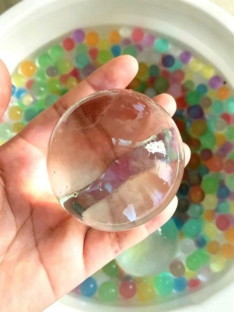 1000颗巨型水珠、水珍珠、水凝胶，可用于花瓶填充、婚礼装饰、复活节装饰、漂浮蜡烛装饰、餐桌摆饰，适合DIY婚礼、生日、主题派对、情人节、万圣节和圣诞节装饰