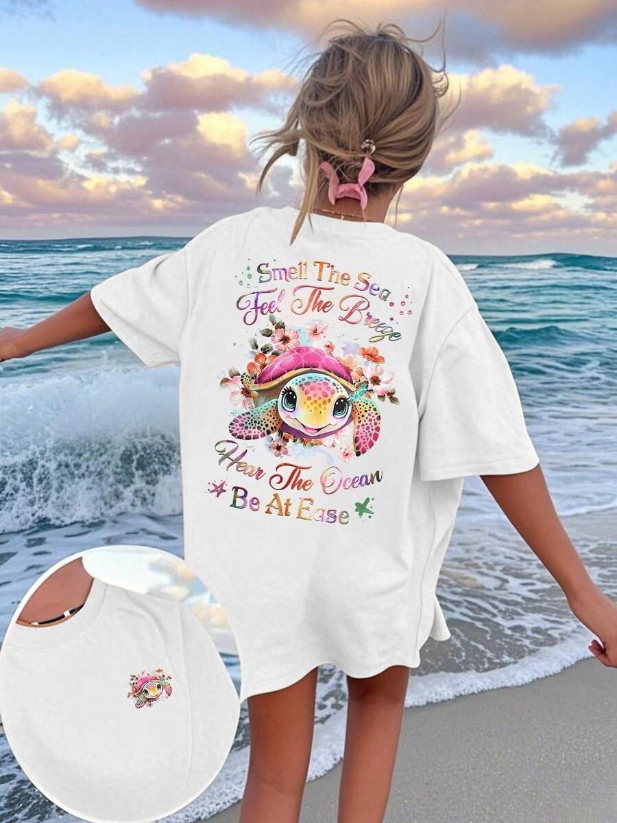 Women T-Shirts - 白色 - 查看 1