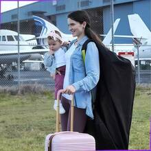 1pc Luxury Stroller Travel Bag, Baby Stroller Storage Bag, Dust Cover, Airplane Check-In Bag - Multicolor - View 4
