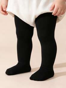 6 Pasang Celana Ketat Bayi Perempuan Warna Polos Motif Hati yang Lucu, Legging Lembut dan Nyaman, Cocok untuk Pemakaian Sehari-hari Anak Perempuan - MultiWarna - View 11