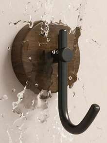 1PC/2PCS/3PCS Door Hanging Hooks With Adhesive, No Drilling Required To Hang Clothes, Adhesive Hooks, Towel Rack, Bedroom Wall Decor, Clothes Hanger, Hooks, Wall Hanging Key Rack, Key Hooks, Adhesive Hooks, Kitchen Accessories, Bathroom Hooks - View 7