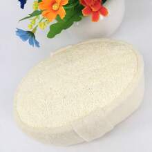 Sponge Bath Brush, Loofah Bath Supplies, 10X14.5X5cm, Exfoliating Massage Bath Brush, 1pc/2pcs, African Net Sponge, Body Brush, Bath Accessories, Exfoliating Scrub - Apricot - View 10