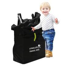 1pc Luxury Stroller Travel Bag, Baby Stroller Storage Bag, Dust Cover, Airplane Check-In Bag - Multicolor - View 2