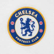Chelsea FC Mens Crest Polo Shirt - White - View 3