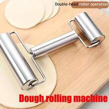 Stainless Steel Rolling Pin, Smooth Non-Stick Dough Roller, Suitable For Baking Pizza, Dumplings And Pastries - View 15