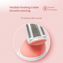 PHILIPS Women's Electric Epilator, Body Use - Painless Portable Hair Removal Tool, Dry & Wet Use, USB Rechargeable, Face, Arms, Legs, Electric Epilator, Facial Hair Removal, Fashion Design, Multi-Function Hair Removal Tool - Multicolor - View 5