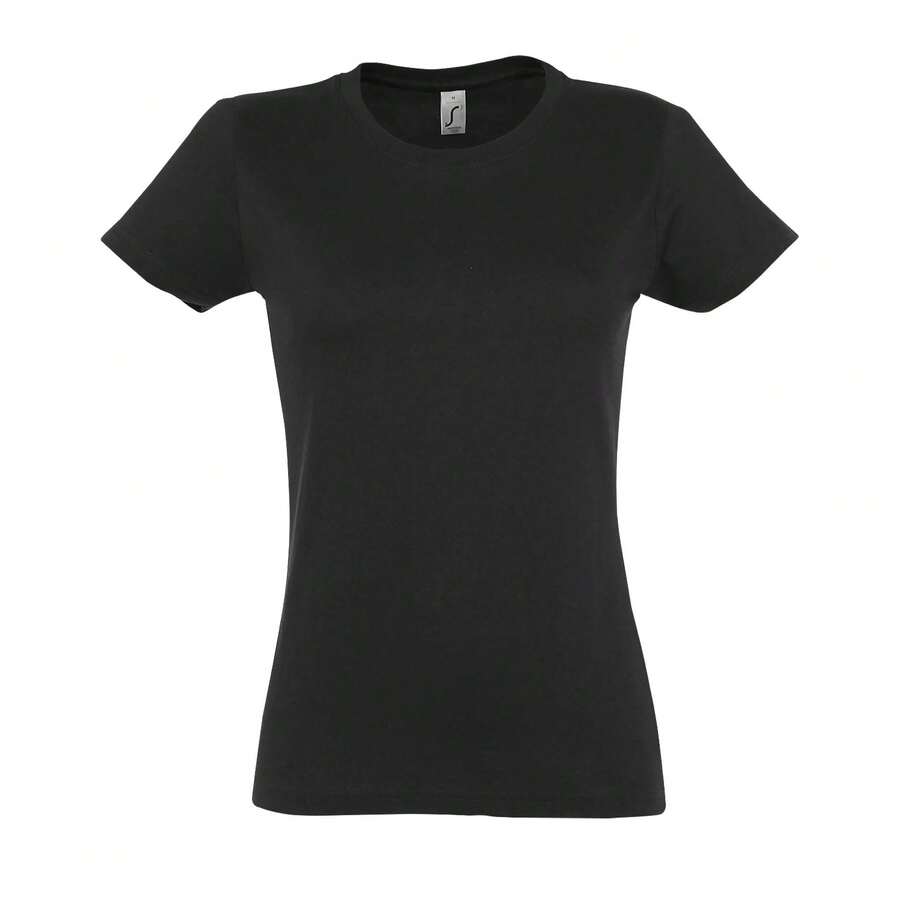 SOLS Womens/Ladies Imperial Short-Sleeved T-Shirt - Dark Grey - View 1