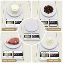 Digital Kitchen Scale Model SF-400 With LCD Display, 10kg Capacity, 1g Accuracy, Tare Function, Units In Grams And Ounces, Portable Electronic Scale For Baking, Cooking, Food, Jewelry And Home Use - 廚房秤 - 查看 9