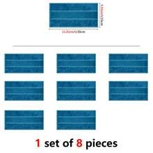 8PCS Waterproof Marble Stickers For Kitchen Counter Backsplash Oil-Proof Wall Tiles - 8Pcs - View 6