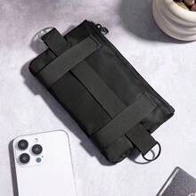 1件大容量斜跨手機錢包,可調節肩帶多功能掛脖包,輕量通勤包,可收納護照、卡片、鑰匙與現金,中性款 - 彩色 - 查看 9