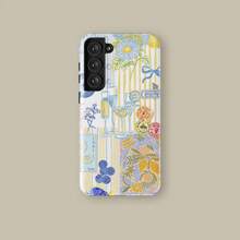 Simple And Beautiful Life Floral Design Cover For IPhone 17 16 15 14 13 12 11 Pro Max, Floral Cover For Samsung S21 S22 S23 S24 S25 Ultra Case - Tough Matte Case - View 6