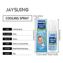 Summer Cooling Spray, Portable Ice-Feel Cooling, Student Ice-Cooling Spray, Summer Refreshing Spray To Relieve Heat - Liquid - View 4