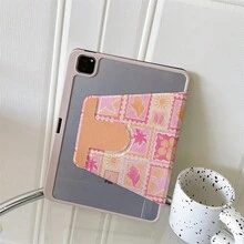 1pc 360° Rotatable Tablet Protective Case, Multi-Angle Viewing Book-Style Stand, Compatible With IPad A16 2025, Galaxy Tab S9 FE/S8 Plus/S7/S10, Pad, Matepad, Pad, Honor Pad, Tab - Multicolor - View 6