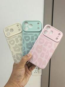 3件組[白色+粉色+薄荷綠]豹紋手機殼 適用於 iPhone 17 Pro Max/17 Pro/17/16 Pro Max/16/16 Pro/16 Plus/15/15 Pro Max/15 Pro/15 Plus/11/12/13/14 Pro Max/12 Pro/12 Pro Max/13 Pro/13 Pro Max/14 Pro 柔軟防護套 全覆蓋防震 - 3個套裝[白色+粉紅色+綠色] - 查看 10