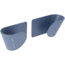 KICHOUSE Soporte para Tapa de Olla de Abs Soporte Adhesivo para Tapa de Olla Ganchos de Montaje en Pared para Soporte de Tapa de Olla de Cocina - Azul - Ver 10
