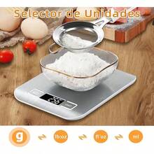 Kitchen Scales - Silver - View 6