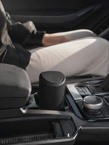 1個迷你車用垃圾桶，可拆卸式便攜車用廢物收納桶，緊湊型車內收納盒，防漏垃圾桶，適用於杯架/車門/中控台/SUV房車內飾配件 - A - 查看 9
