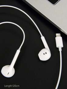 سماعات أذن سلكية متوافقة مع آيباد Lightning/TYPE-C؛ سماعات EarPods سلكية بواجهة Lightning TYPE-C، متوافقة مع آيباد وأندرويد؛ جهاز تحكم عن بعد مدمج للموسيقى والمكالمات الهاتفية والتحكم في مستوى الصوت - مشاهدة 7