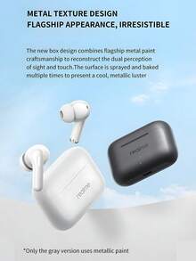 Realme T200 Wireless Bluetooth Earbuds Dynamic Bass 32dB Hybrid ANC Noise Cancelling IP55 HiFi Sound Quality Powerful Audio - View 7