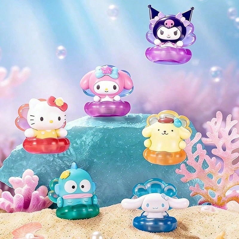 (隨機1件) 正版授權 Sanrio 星座桌面擺飾,Hello Kitty 主題迷你桌面裝飾,成人居家造型配件,14+ - 彩色 - 查看 1