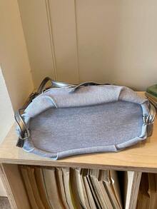 Multifunctional Tote Bag For Women, New Style With Pony Charm, Fashionable Versatile High-End Large Capacity Commuter Backpack, Shoulder Bag, Handbag, 3-In-1 Bag - Baby Blue - View 11