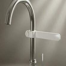Adjustable Towel Rack, Faucet-Mounted Towel Holder, Universal Faucet-Mount Style, Drill-Free Sink Storage Rack, Kitchen Dishcloth Holder, Dishcloth Drying Rack, Surface- Bathroom Storage Shelf, Space-Saving Kitchen Storage Rack, Kitchen Sink Accessories - A Dishcloth Holder - View 3
