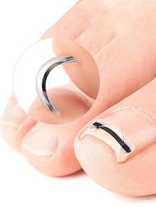 1/2pcs Painless Ingrown Toenail Corrector, Suitable For All Types Of Foot Care - Multicolor - View 2