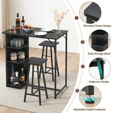 Bar Tables - Black - View 5