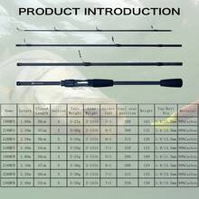Phishger mini spinner bait casting travel carbon product is used for casting fishing paddles weighing 5 - 30g m fast ultra-light bait trout. - Spinning2,4 m 5-30 g - Ver 3