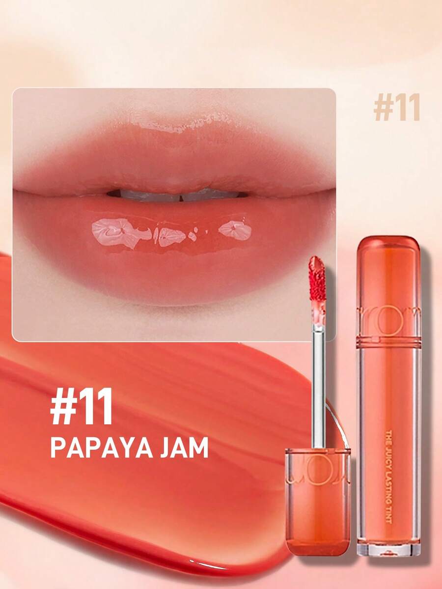 Rom&Nd 唇釉，保濕滋潤，水感質地，不結塊不裂開，亮澤光澤，不暈染，千禧世代與 Z 世代喜愛，生日與母親節理想禮物