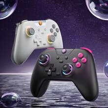 EasySMX X05 Multi-Platform Game Controller, With Hall Effect Joysticks, Three-Mode Connection, Compatible With PC/Android/IOS/NS/Tablet - Multicolor - View 3