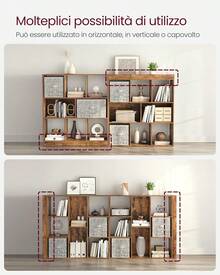Bibliothèques - Marrone Vintage - Voir 6
