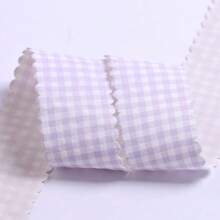 Wavy Edge Plaid Ribbon DIY Bow Baking Floral Clothing Decoration Ribbon - Multicolor - View 9