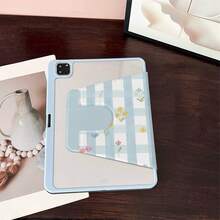1件 360°可旋轉平板保護殼，多角度觀看書本式支架，相容 iPad A16 2025、Galaxy Tab S9 FE/S8 Plus/S7/S10、Pad、Matepad、Pad、Honor Pad、Xiaoxin Pad - 彩色 - 查看 7