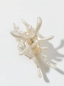 1pc/2pcs Ocean Bohemian Series Shell Design Hair Clip, Sweet Dreamy Fairy Hair Accessory, Suitable For Masquerade, Spring/Summer Accessories, Elegant Hair Tie, Campus Hair Accessory, University Outfit, Women's Vacation Wear Beach Claw Clips - Multicolor - View 5
