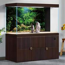 Aquarium Background Wallpaper Sticker - Underwater Jungle Scene, Tree Trunk Pattern - Self-Adhesive Fish Tank Decor, Fade-Resistant, Suitable For Freshwater/Saltwater Aquariums, Glass Containers, Office/Home Decor - Aquarium Landscaping, High-Quality Printing, Natural Style Design - A - View 6