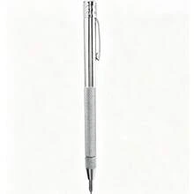1pc Tungsten Steel Scribe Pen + 5pcs Replacement Tips, Strong Magnetic, Suitable For Ceramic, Tile, Glass And More - A - View 5