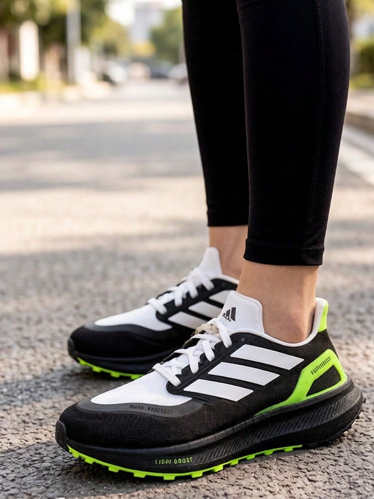 Adidas PUREBOOST 5 Stylish And Comfortable Low-Top Casual Running Shoes, Unisex - Black - View 1