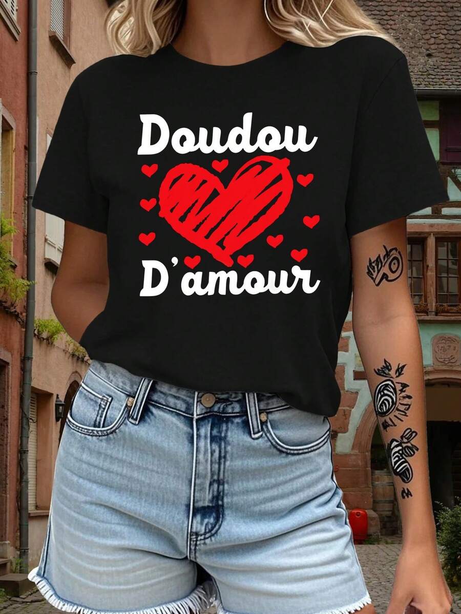 Women T-Shirts - Black - View 1