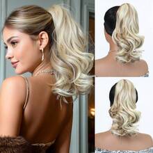 Elegant Claw Clip Ponytail - Short Curly Wavy Style, Synthetic Hair Extension, Fashionable Daily Wear, Easy To Use, Suitable For Various Occasions, Stylish Party Gift, Y2K Fashion - Multicolor - View 22