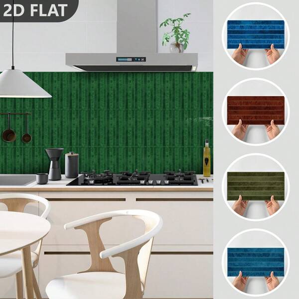 8 PIEZAS Pegatinas de Mármol Impermeables para Salpicadero de Cocina, Azulejos de Pared a Prueba de Aceite